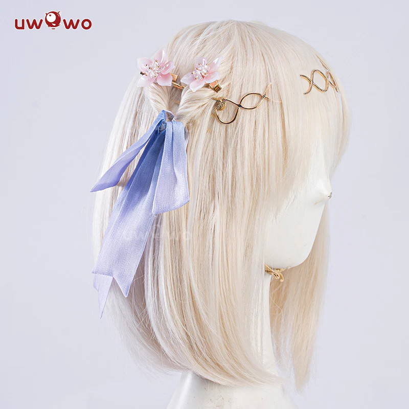 INSTOCK-Uwowo Game Wuthering Waves Jinhsi Peach Blossom Cosplay Costume - Image 4