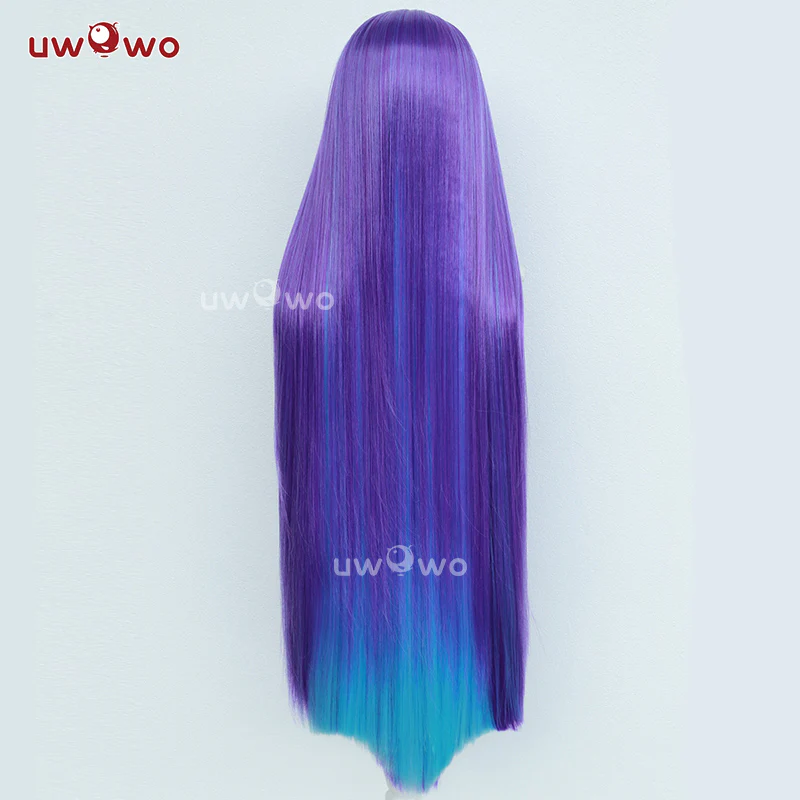 Uwowo Game Blossom Purple Cosplay Wig Ling Purple Hair - Image 3