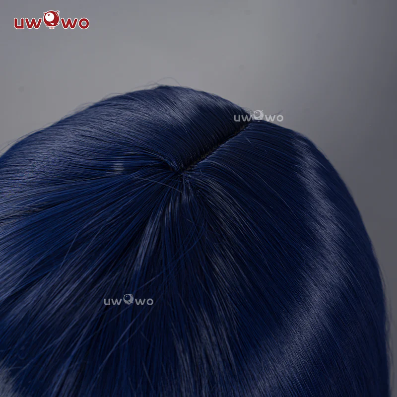 Uwowo Game Cosplay Wig Long Purple And Blue Hair - Image 4