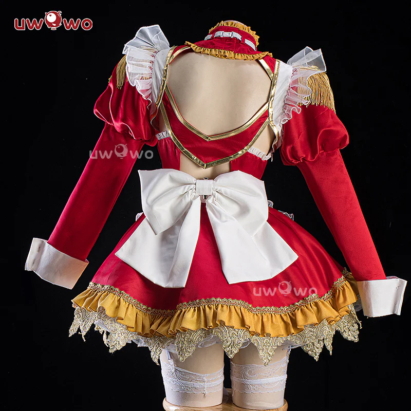 INSTOCK S-3XL Uwowo Game Fate/Grand Order FGO Nero Maid Cosplay Costume - Image 2