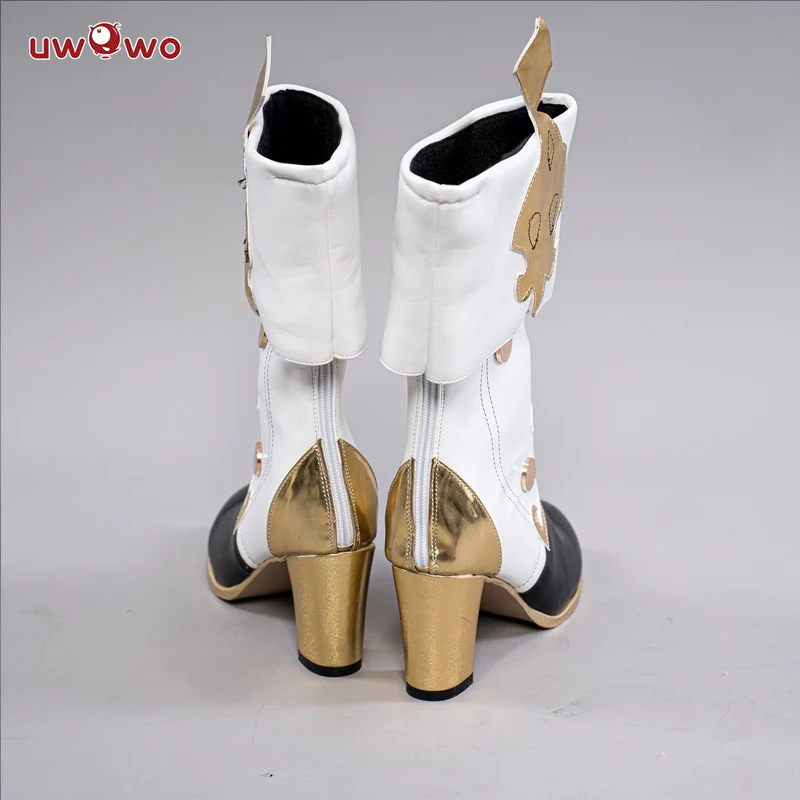 Uwowo Game Genshin Impact Fontaine Clorinde Cosplay Shoes Boots - Image 5