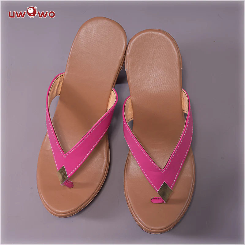 Uwowo Game Genshin Impact Inazuma Baal Raiden Shogun Cosplay Shoes - Image 4