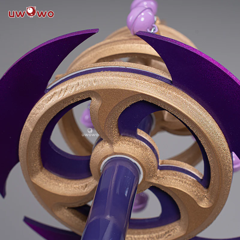 【In Stock】Uwowo Game Genshin Impact Yae Miko Cosplay Props Kagura's Verity Yae Miko Weapon - Image 4