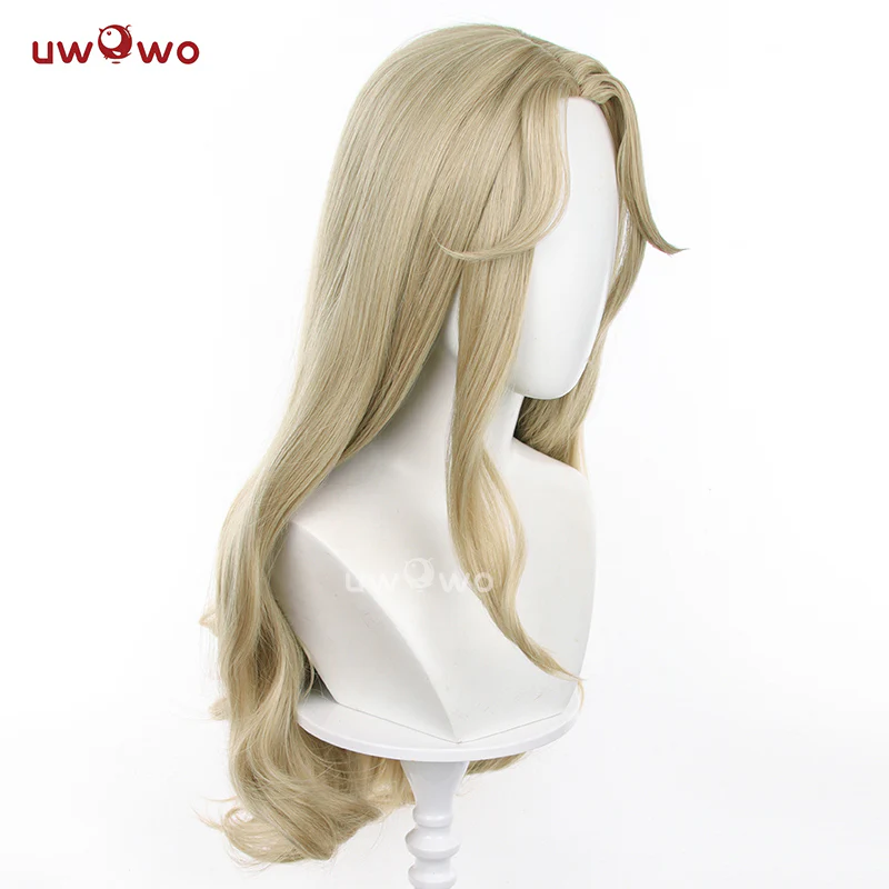 Uwowo Game Identity V Cosplay Little Girl Eurydice Cosplay Wig Long Yellow Hair - Image 3