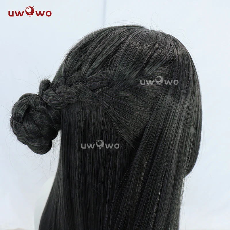 Uwowo Game NTE Neverness to Everness Hotori Cosplay Long Black Hair - Image 5