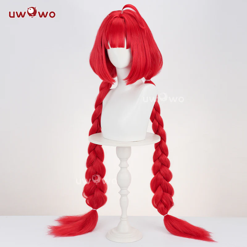 Uwowo Game Zenless Zone Zero Ukinami Yuzuha Cosplay Wig Long Pink Hair - Image 4