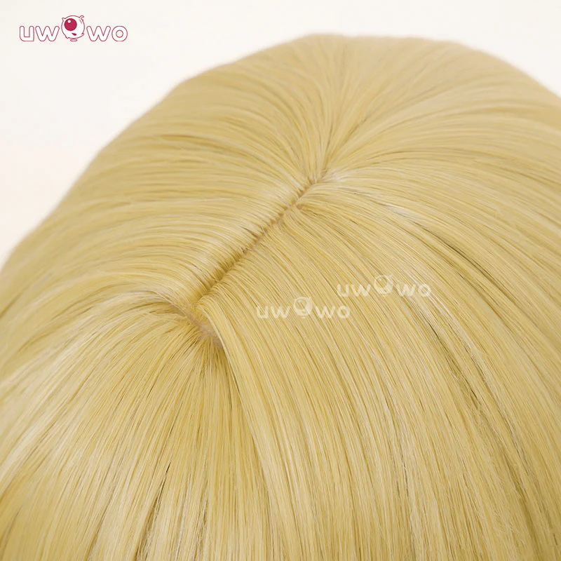 Uwowo Genshin Impact Jahoda Cosplay Wig Middle Green Hair - Image 5