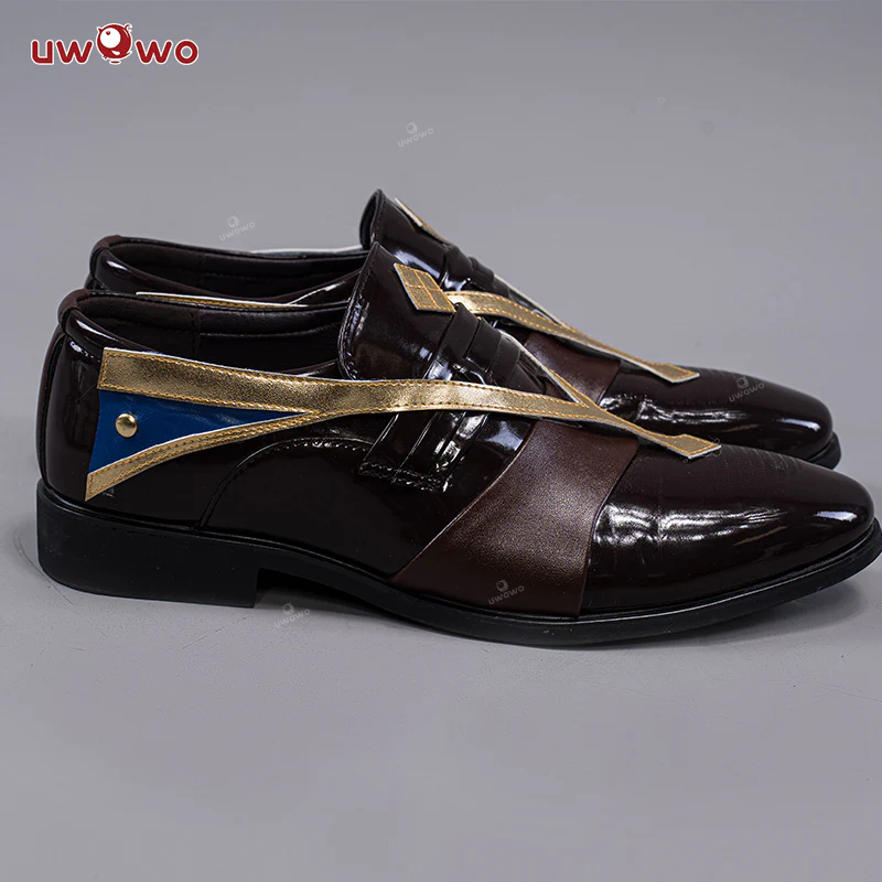 Uwowo Genshin Impact Kamisato Ayato Male Cosplay Costume Shoes - Image 3