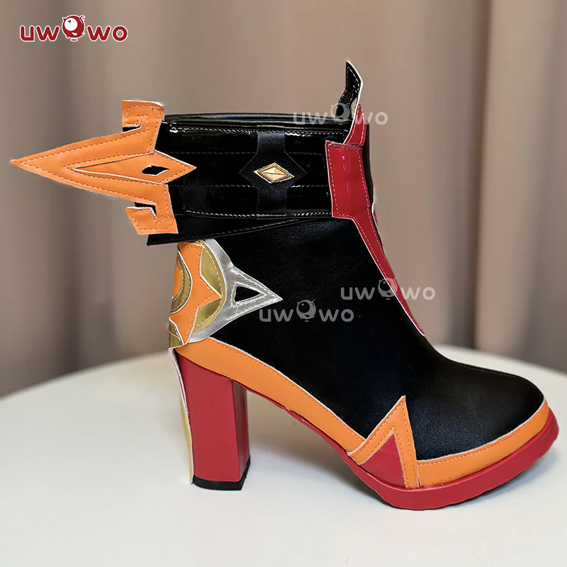Uwowo Genshin Impact Mavuika Pyro Archon Natlan Cosplay Shoes - Image 4