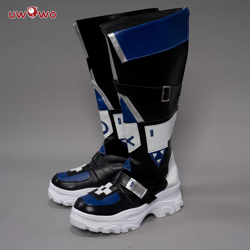 Uwowo Honkai Star Rail Silver Wolf Hacker Stellaron Hunters HSR Cosplay Shoes Boots - Image 3