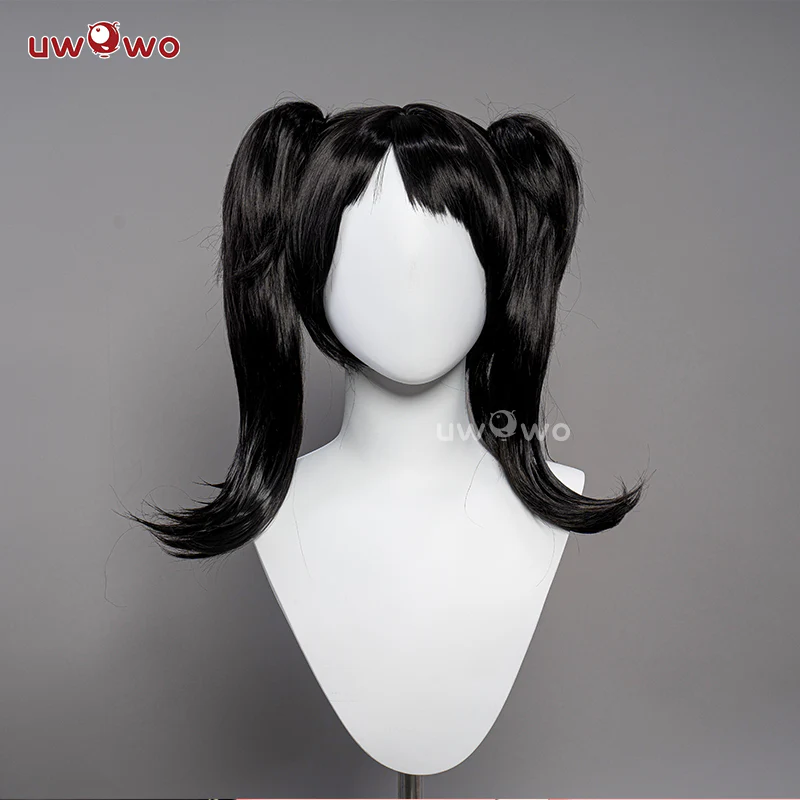 Uwowo Needy Streamer Overload Ame Chan Cosplay Wig Middle Dark Brown Hair - Image 2