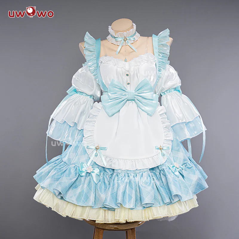 【Clearance Sale】【In Stock】Uwowo V Singer Rakuten Collab Happy 16th Birthday Cosplay Costume - Image 2