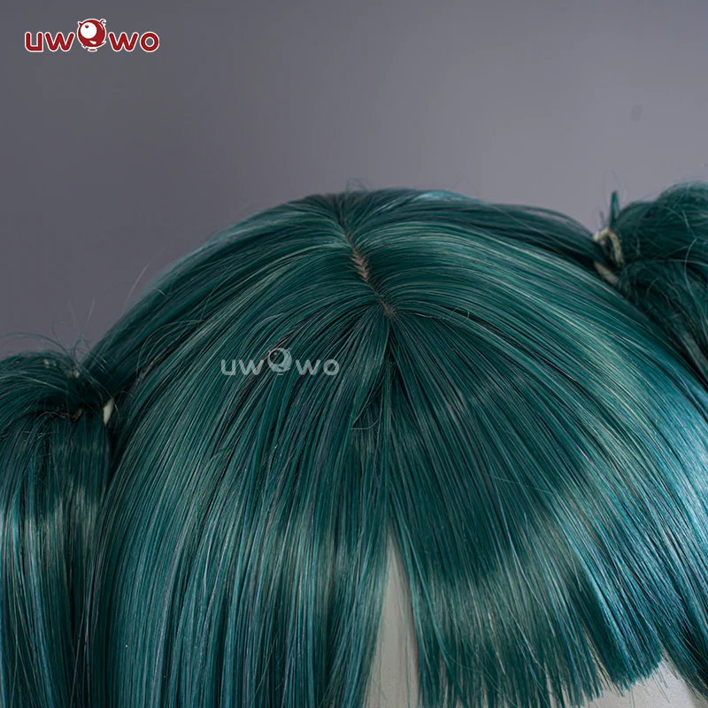 Uwowo Uwowo V Singer Cosplay Wig Green Hair - Image 4